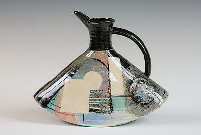 Black and White Rocking Jug Black and White Rocking Jug