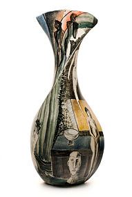 Nude Spiral Vase - 60cm