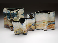 Saltglaze Wave Forms - 30-45cm