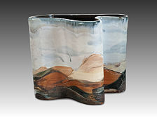 Saltglaze Waveform - 35cm