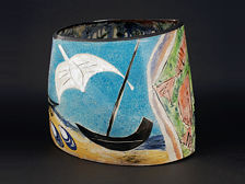 Oval Vase - 30cm
